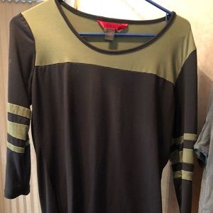 Womens 3/4 sleeve blouse